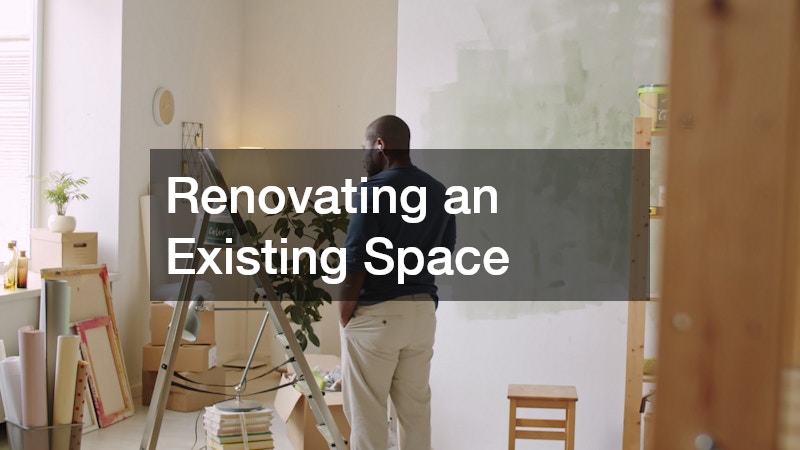 renovating a room